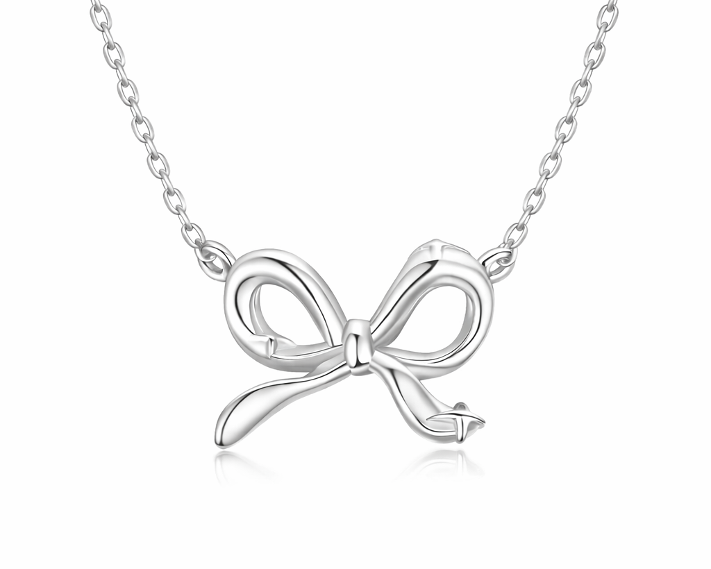 Unica Bow Gold-plated Chain Necklace