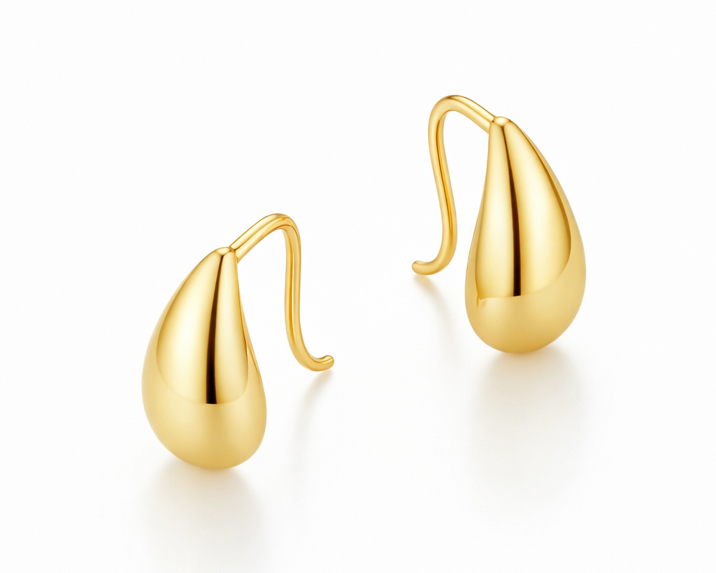 Lumor Teardrop Gold-plated Earrings