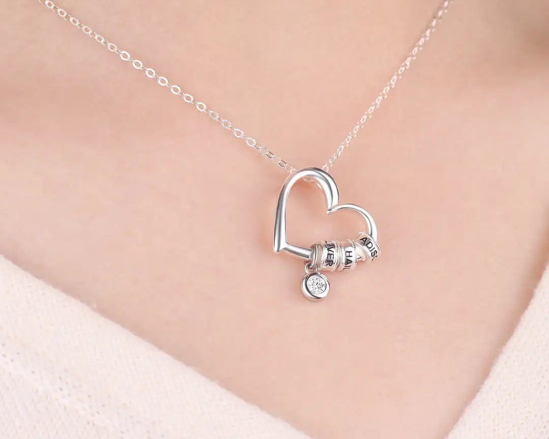 Multiple Beads Gold-plated Necklace