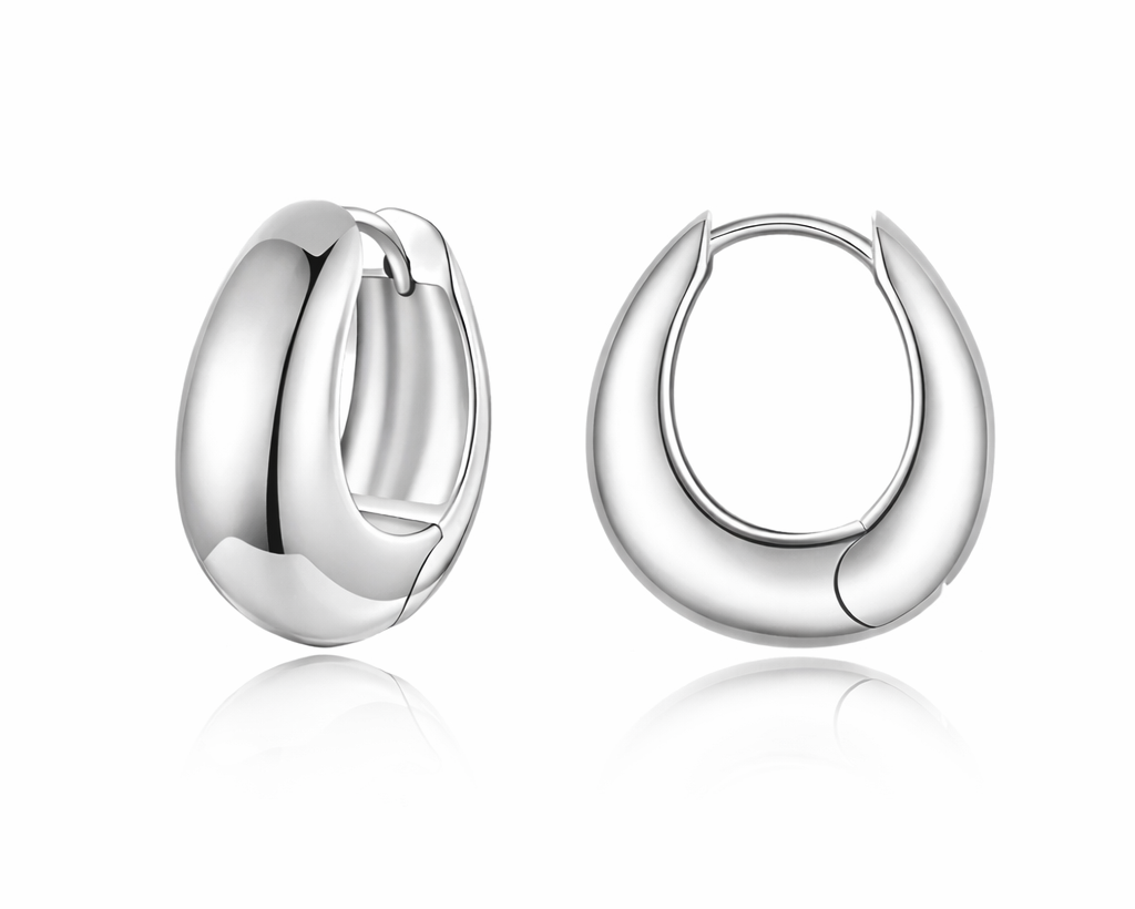 Runaria Gold-plated Hoop Earrings