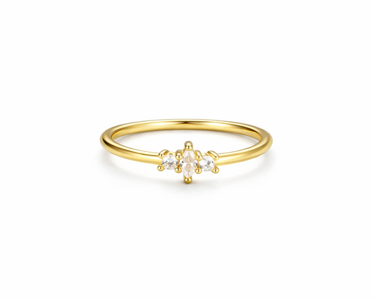 Seraphim Gold-plated Ring