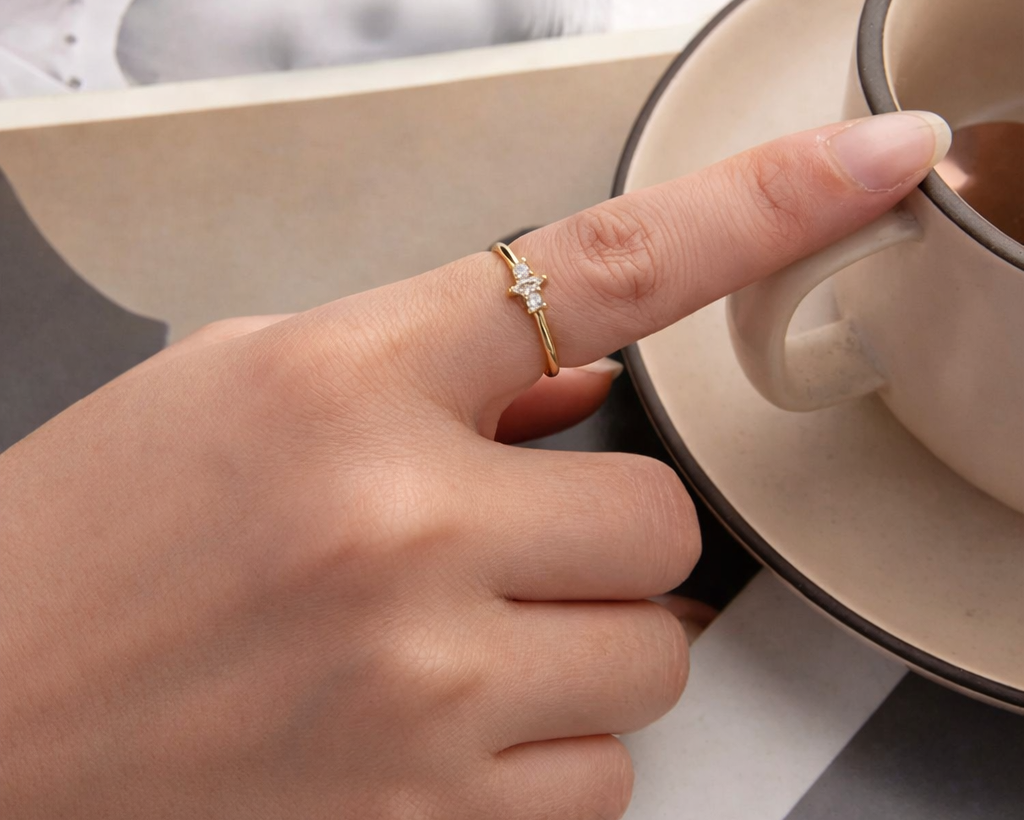 Seraphim Gold-plated Ring