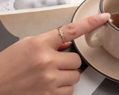 Seraphim Gold-plated Ring