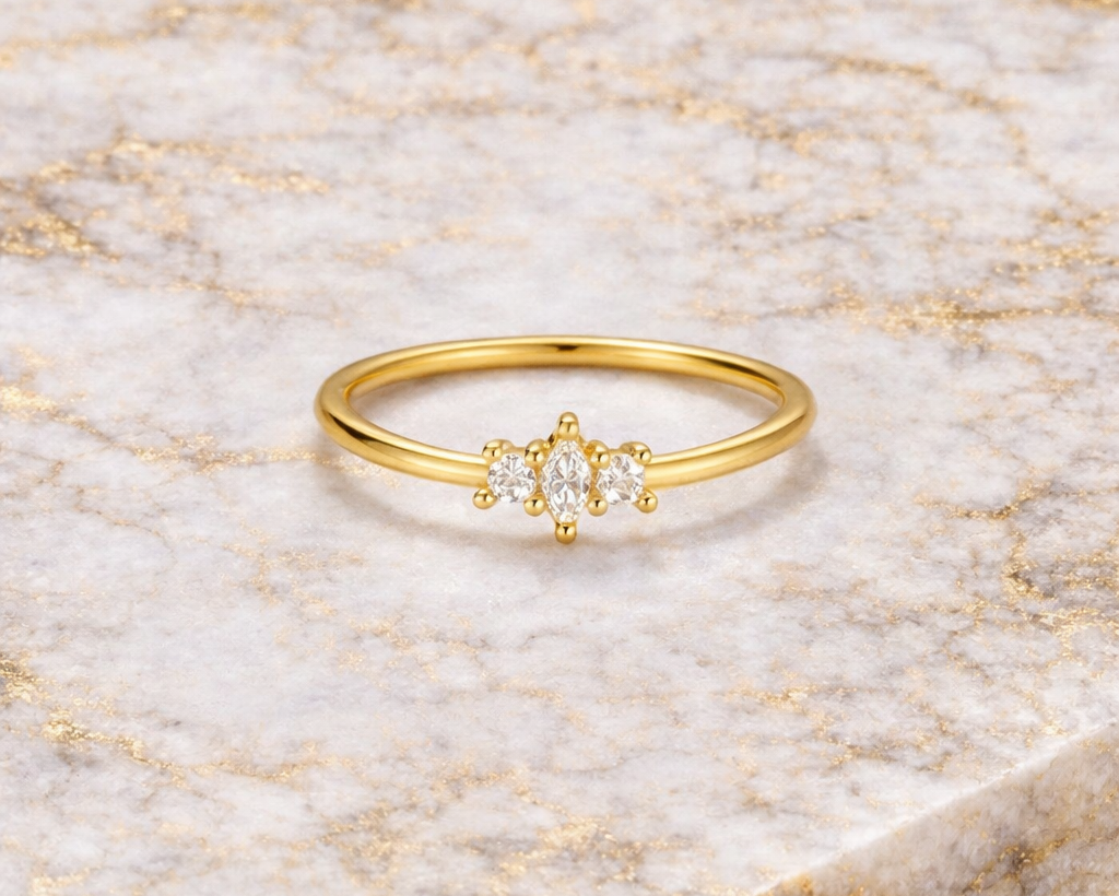Seraphim Gold-plated Ring