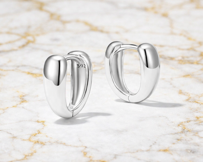 Ariaruna Gold-plated Hoop Earrings