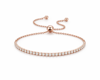 Elyon Gold-plated Tennis Bracelet