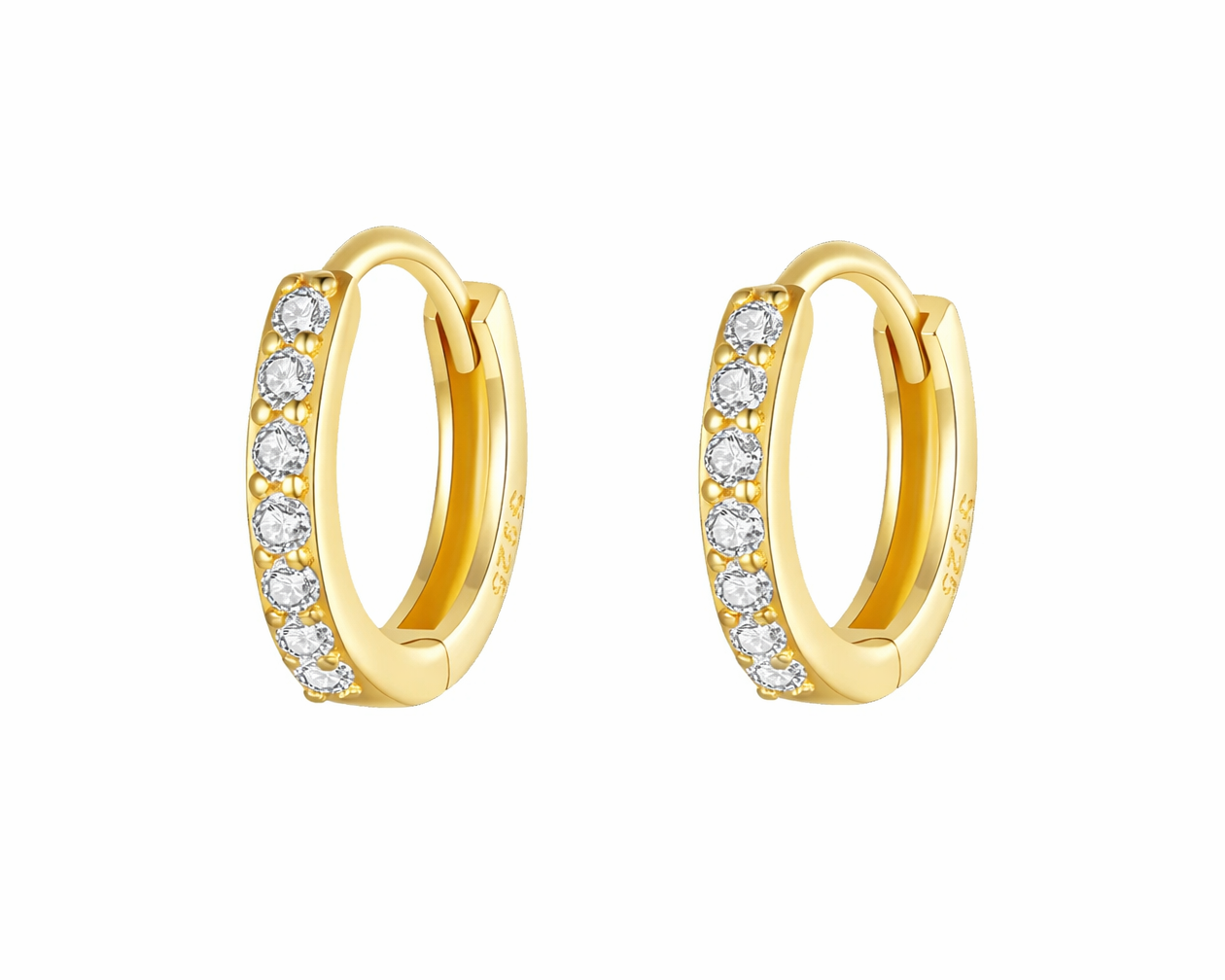 Aurelia Gold-plated Hoop Earrings