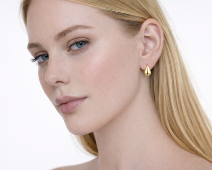 Lumor Teardrop Gold-plated Earrings