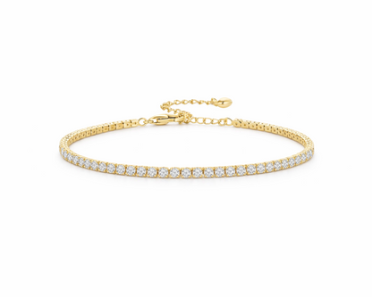 Aureon Gold-plated Tennis Bracelet
