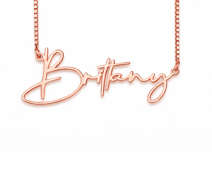 Exquisite Name Gold-plated Necklace