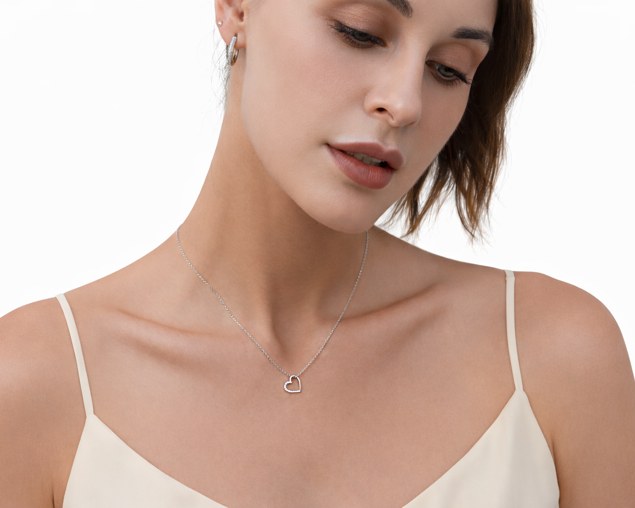 Shape of Love Gold-plated Necklace