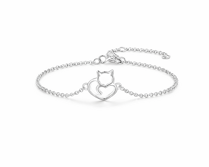 Luna the Cat Gold-plated Bracelet