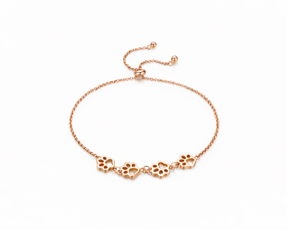 Bellaria Footprints Gold-plated Bracelet