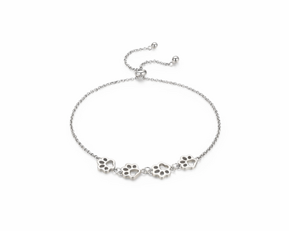 Bellaria Footprints Gold-plated Bracelet