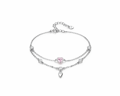 Suprema Sweetheart Silver Bracelet
