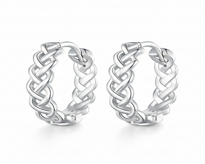 Ophira Silver Hoop Earrings