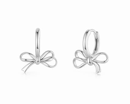 Unica Bowtie Gold-plated Earrings