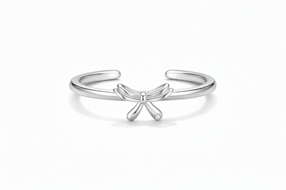 Unica Bow Gold-plated Ring