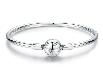 Amelie Boa Silver Bracelet