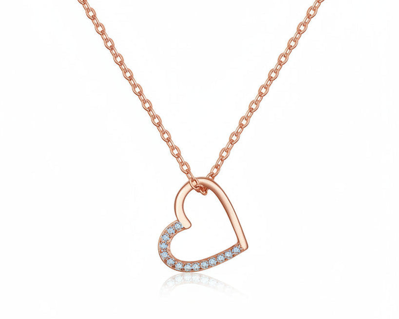 Shape of Love Gold-plated Necklace