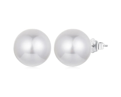 Clarae Pearl Silver Earrings