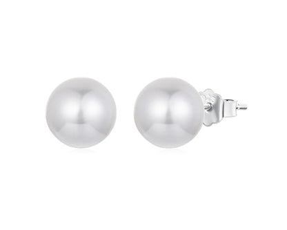 Clarae Pearl Silver Earrings