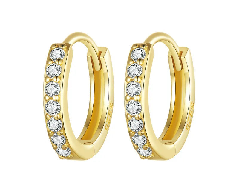 Aurelia Gold-plated Hoop Earrings