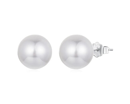 Clarae Pearl Silver Earrings