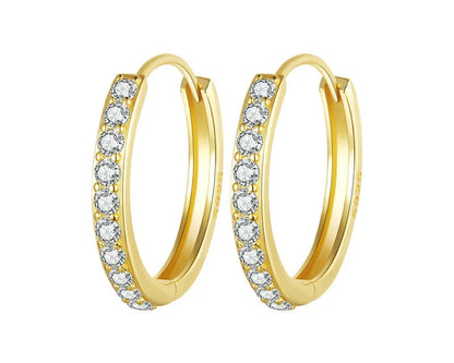 Aurelia Gold-plated Hoop Earrings