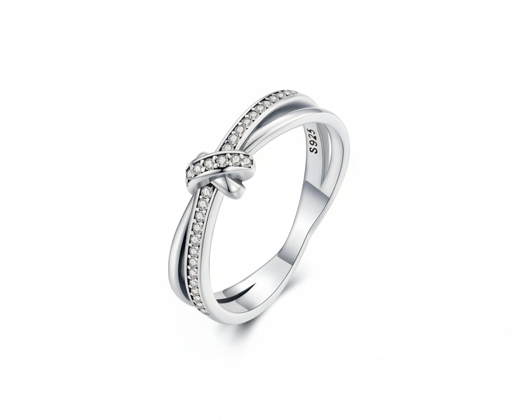 Symphony Knot Gold-plated Ring