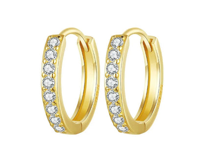 Aurelia Gold-plated Hoop Earrings