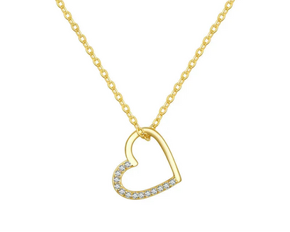 Shape of Love Gold-plated Necklace