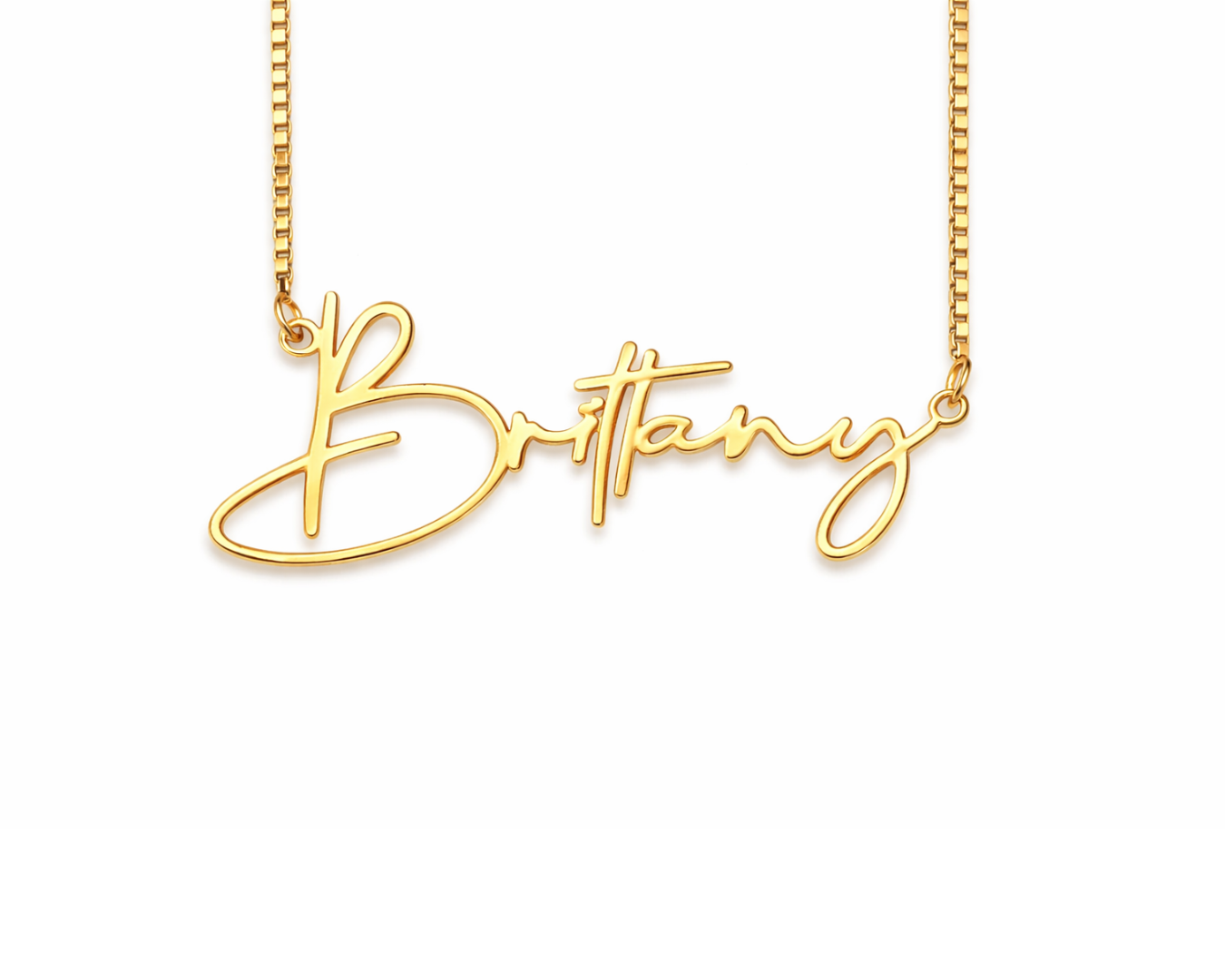 Exquisite Name Gold-plated Necklace