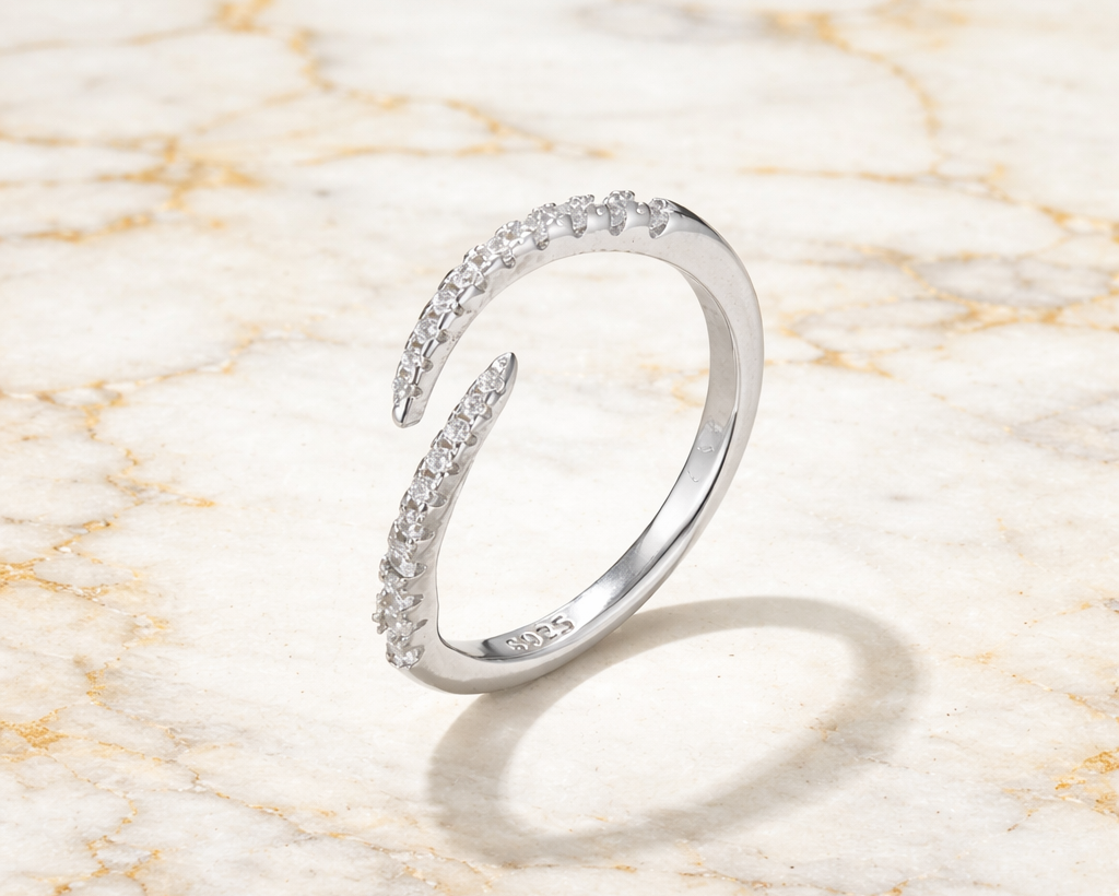 Serpenta Snake Tail Gold-plated Ring