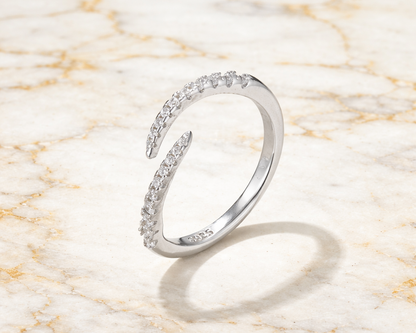 Serpenta Snake Tail Gold-plated Ring